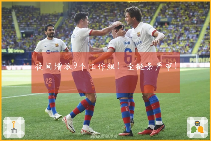 夜间增派9个工作组！全链条严审！